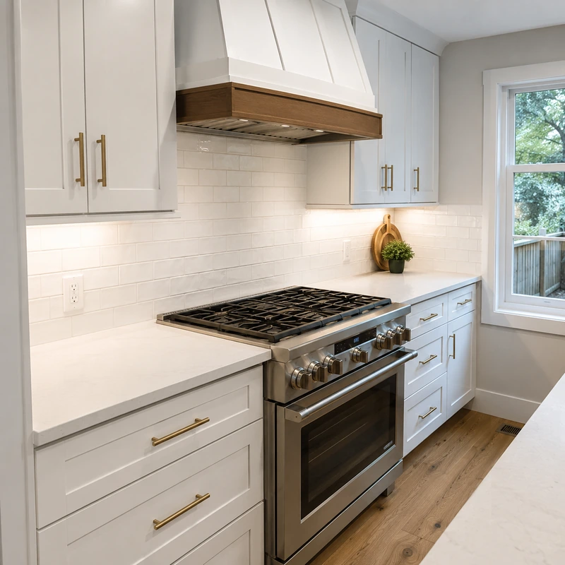 Sample kitchen final finishing